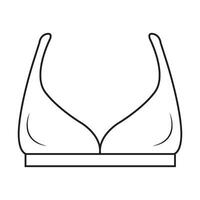 mulheres roupa íntima ícone logotipo vetor Projeto modelo