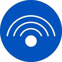 ícone de vetor de sinal wifi