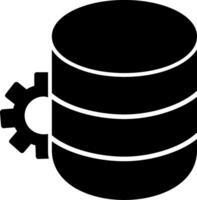 ícone de vetor de data warehouse