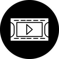 vídeo bobina vetor ícone