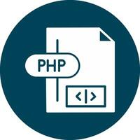 ícone do vetor php