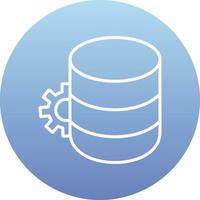 ícone de vetor de data warehouse