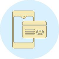 ícone de vetor de pagamento online