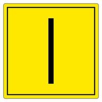 em sinal de símbolo de poder, ilustração vetorial, isole na etiqueta de fundo branco. eps10 vetor