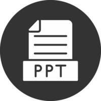 ppt criativo ícone Projeto vetor