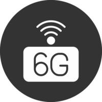 6g rede criativo ícone Projeto vetor