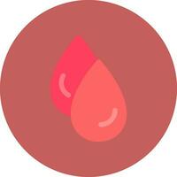 design de ícone criativo de sangue vetor
