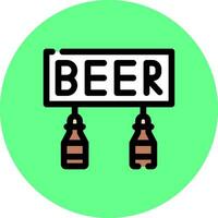 cervejas criativo ícone Projeto vetor