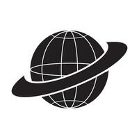 globo ícone logotipo vetor Projeto modelo