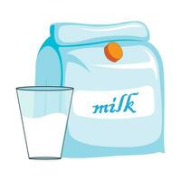 leite ícone logotipo vetor Projeto modelo