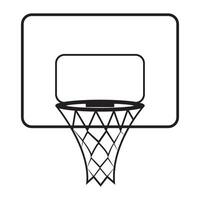 basquetebol ícone logotipo vetor Projeto modelo