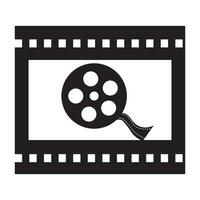 filme lista ícone logotipo vetor Projeto modelo