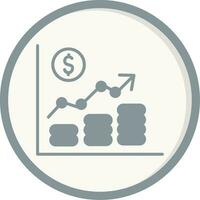 ícone de vetor de diagrama