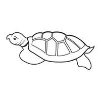 modelo de design de vetor de logotipo de ícone de tartaruga