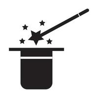 Magia ícone logotipo vetor Projeto modelo