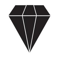modelo de design de vetor de logotipo de ícone de diamante