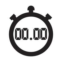 cronômetro ícone logotipo vetor Projeto modelo