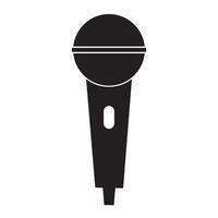 microfone ícone logotipo vetor Projeto modelo