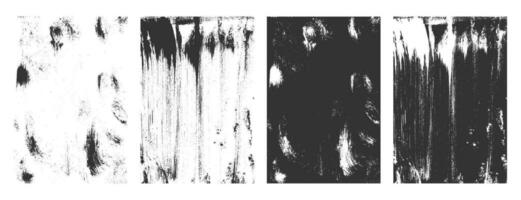 abstrato grunge textura sobreposições conjunto do quatro vetor