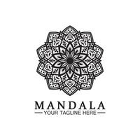 modelo de vetor de design de logotipo de mandala