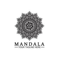 modelo de vetor de design de logotipo de mandala