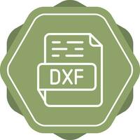 dxf vetor ícone