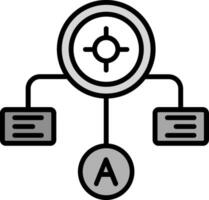 ícone de vetor de fluxo de trabalho