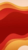 abstrato fundo vermelho laranja cor com ondulado linhas e gradientes é uma versátil de ativos adequado para vários Projeto projetos tal Como sites, apresentações, impressão materiais, social meios de comunicação Postagens vetor