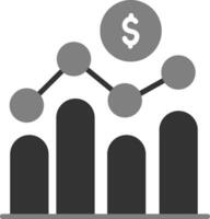 ícone de vetor de diagrama