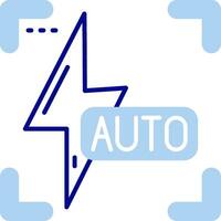 auto instantâneo linha preenchidas ícone vetor