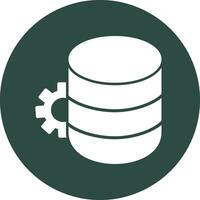 ícone de vetor de data warehouse