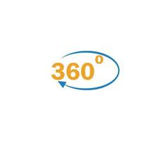 Logotipo 360 degress vetor