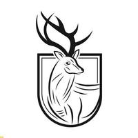 modelo de design de logotipo animal para negócios e empresa. vetor