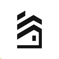 modelo de design de logotipo imobiliário para negócios e empresa vetor