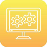 ícone de vetor de configurações