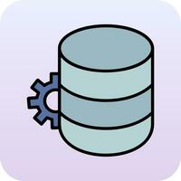 ícone de vetor de data warehouse