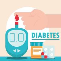 medicamento glicosímetro para diabetes