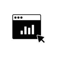 investimento Preto preencher ícone definir. investimento, lucro, ativo, investidor, portfólio, dividendo, capital, risco, inflação ícones vetor, ícone, análise, ativo, ligação, economia, Educação, ícone, análise, ativo, vetor