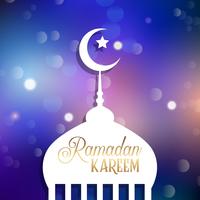 Ramadan Kareem fundo vetor