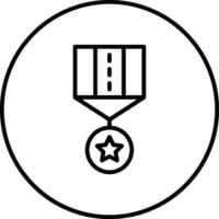 exército medalha vetor ícone