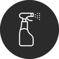 ícone de vetor de spray de cabelo