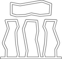stonehenge vetor ícone