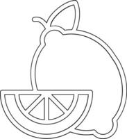 ícone de vetor de limão