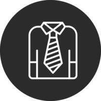 ícone de vetor de camisa de negócios