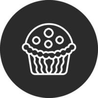 ícone de vetor de muffin