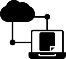 ícone de vetor de transferência de dados