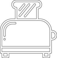 ícone de vetor de torradeira