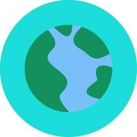 ícone de vetor de globo terrestre