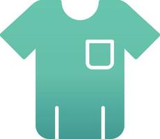ícone de vetor de camiseta