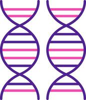 ícone de vetor de DNA